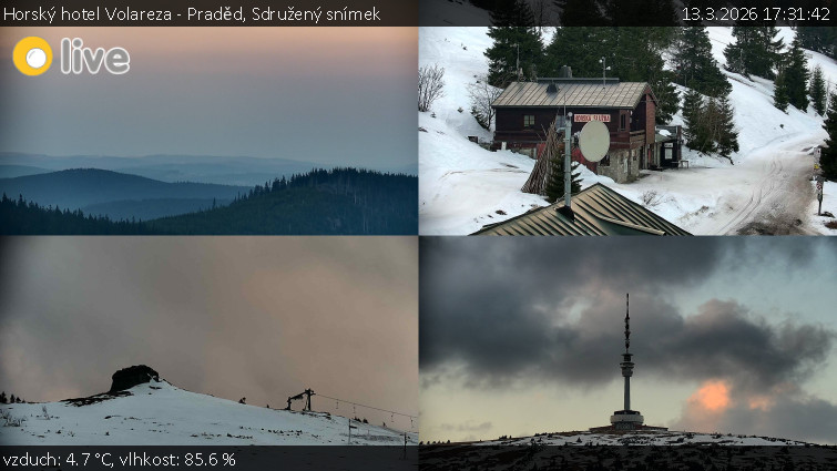 Horský hotel Volareza - Praděd - Sdružený snímek - 13.3.2026 v 17:31