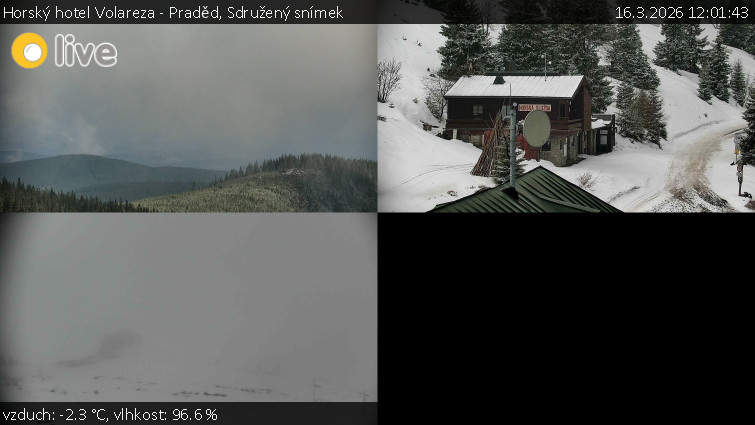 Horský hotel Volareza - Praděd - Sdružený snímek - 16.3.2026 v 12:01