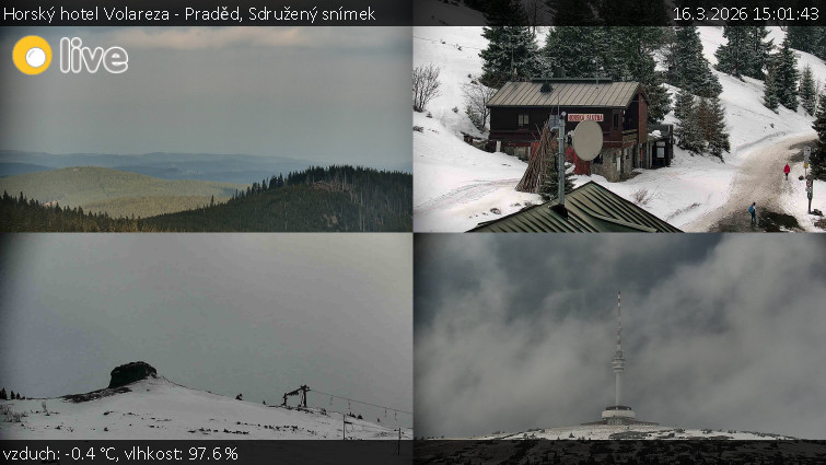 Horský hotel Volareza - Praděd - Sdružený snímek - 16.3.2026 v 15:01