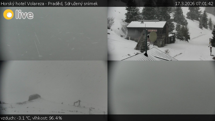 Horský hotel Volareza - Praděd - Sdružený snímek - 17.3.2026 v 07:01