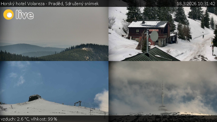 Horský hotel Volareza - Praděd - Sdružený snímek - 18.3.2026 v 10:31