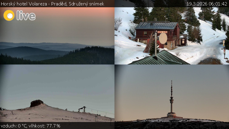 Horský hotel Volareza - Praděd - Sdružený snímek - 19.3.2026 v 06:01