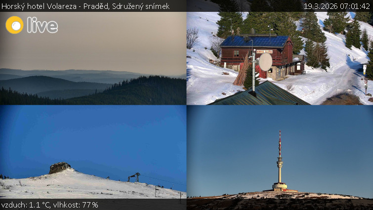 Horský hotel Volareza - Praděd - Sdružený snímek - 19.3.2026 v 07:01