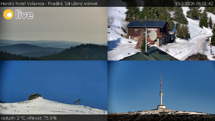 Horský hotel Volareza - Praděd - Sdružený snímek - 19.3.2026 v 08:01