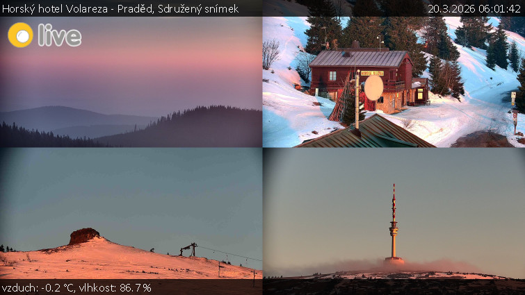 Horský hotel Volareza - Praděd - Sdružený snímek - 20.3.2026 v 06:01