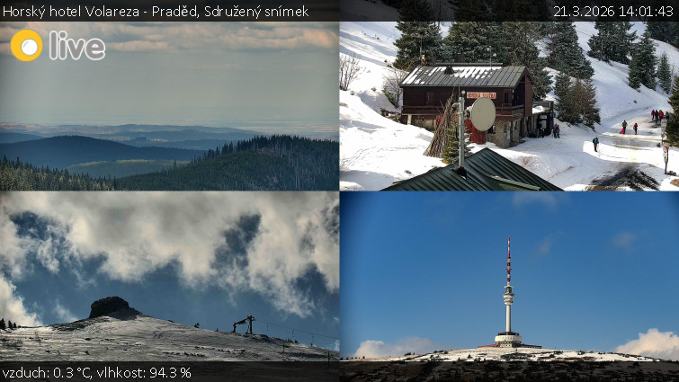 Horský hotel Volareza - Praděd - Sdružený snímek - 21.3.2026 v 14:01