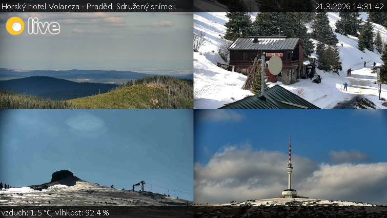 Horský hotel Volareza - Praděd - Sdružený snímek - 21.3.2026 v 14:31