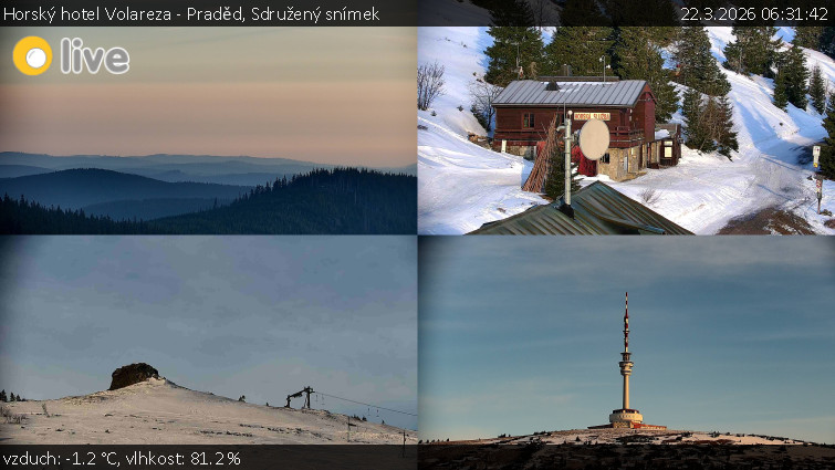 Horský hotel Volareza - Praděd - Sdružený snímek - 22.3.2026 v 06:31