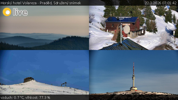 Horský hotel Volareza - Praděd - Sdružený snímek - 22.3.2026 v 07:01