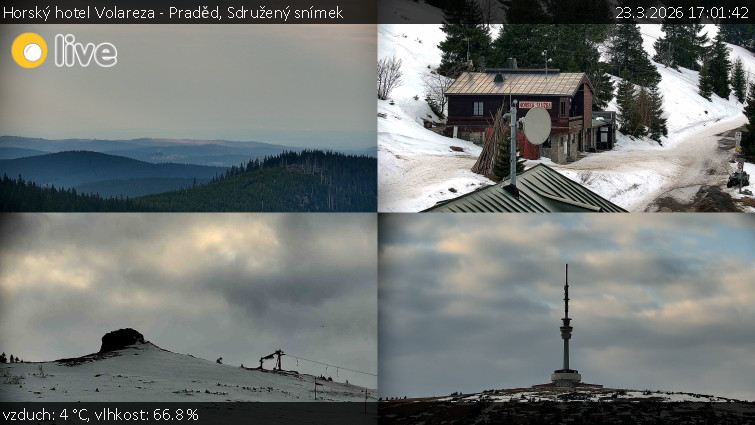 Horský hotel Volareza - Praděd - Sdružený snímek - 23.3.2026 v 17:01
