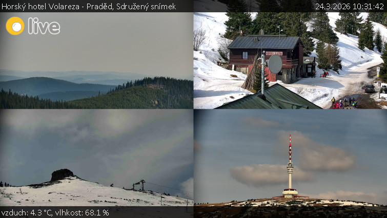 Horský hotel Volareza - Praděd - Sdružený snímek - 24.3.2026 v 10:31