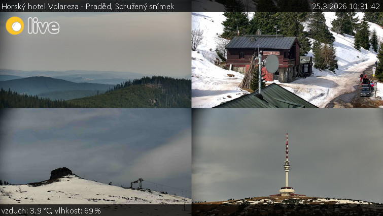 Horský hotel Volareza - Praděd - Sdružený snímek - 25.3.2026 v 10:31