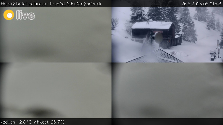 Horský hotel Volareza - Praděd - Sdružený snímek - 26.3.2026 v 06:01