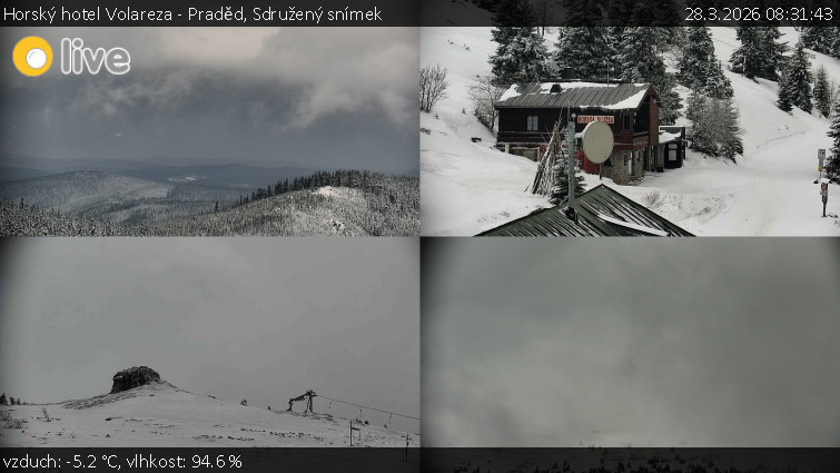 Horský hotel Volareza - Praděd - Sdružený snímek - 28.3.2026 v 08:31