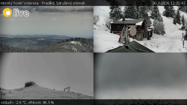 Horský hotel Volareza - Praděd - Sdružený snímek - 30.3.2026 v 12:31