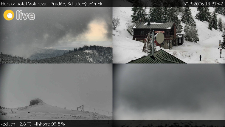 Horský hotel Volareza - Praděd - Sdružený snímek - 30.3.2026 v 13:31
