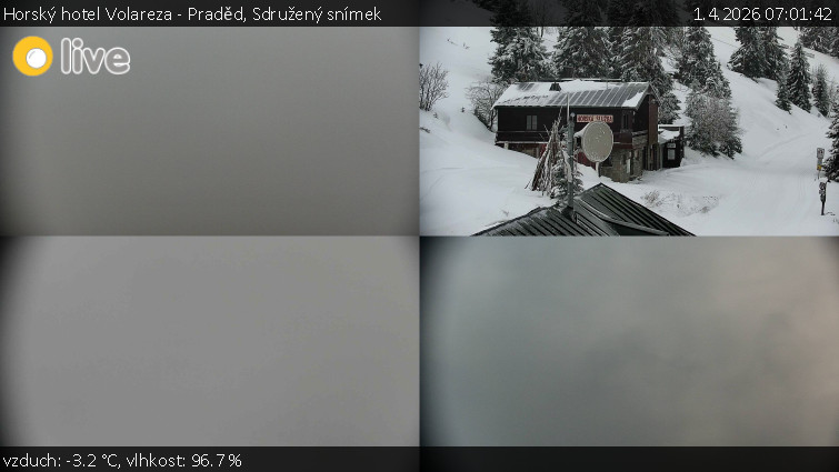 Horský hotel Volareza - Praděd - Sdružený snímek - 1.4.2026 v 07:01