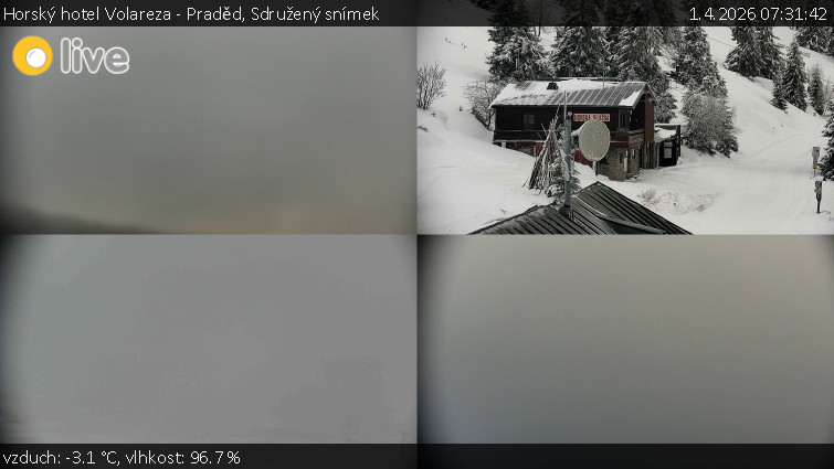 Horský hotel Volareza - Praděd - Sdružený snímek - 1.4.2026 v 07:31