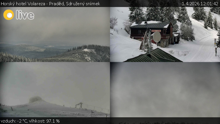 Horský hotel Volareza - Praděd - Sdružený snímek - 1.4.2026 v 12:01