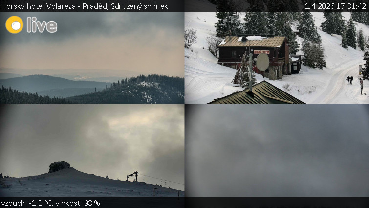 Horský hotel Volareza - Praděd - Sdružený snímek - 1.4.2026 v 17:31