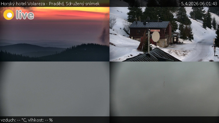 Horský hotel Volareza - Praděd - Sdružený snímek - 5.4.2026 v 06:01
