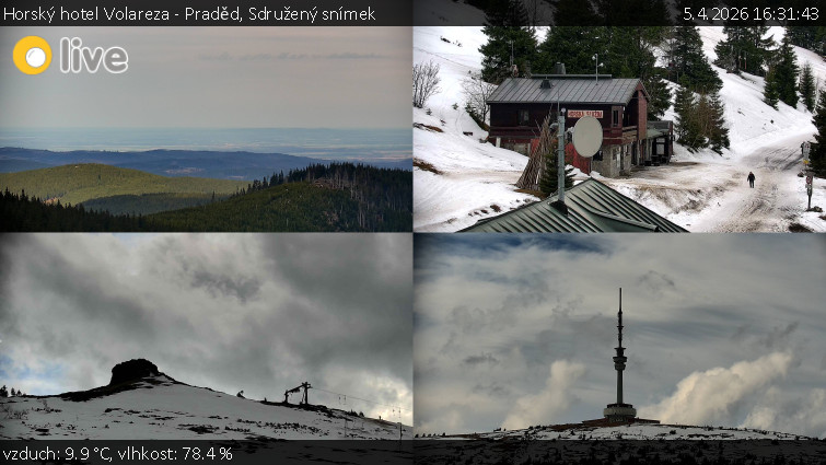Horský hotel Volareza - Praděd - Sdružený snímek - 5.4.2026 v 16:31