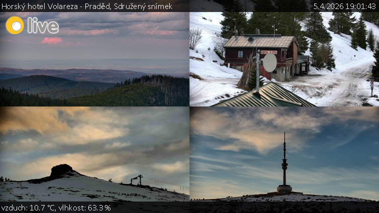 Horský hotel Volareza - Praděd - Sdružený snímek - 5.4.2026 v 19:01