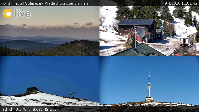 Horský hotel Volareza - Praděd - Sdružený snímek - 9.4.2026 v 11:01