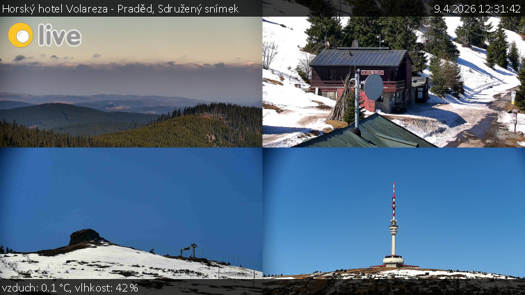 Horský hotel Volareza - Praděd - Sdružený snímek - 9.4.2026 v 12:31