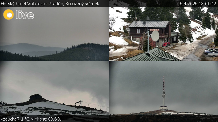 Horský hotel Volareza - Praděd - Sdružený snímek - 16.4.2026 v 18:01