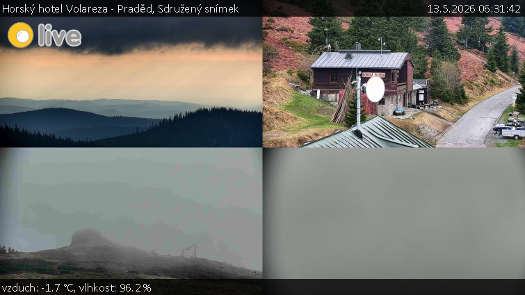 Horský hotel Volareza - Praděd - Sdružený snímek - 13.5.2026 v 06:31