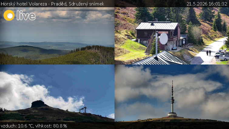 Horský hotel Volareza - Praděd - Sdružený snímek - 21.5.2026 v 16:01