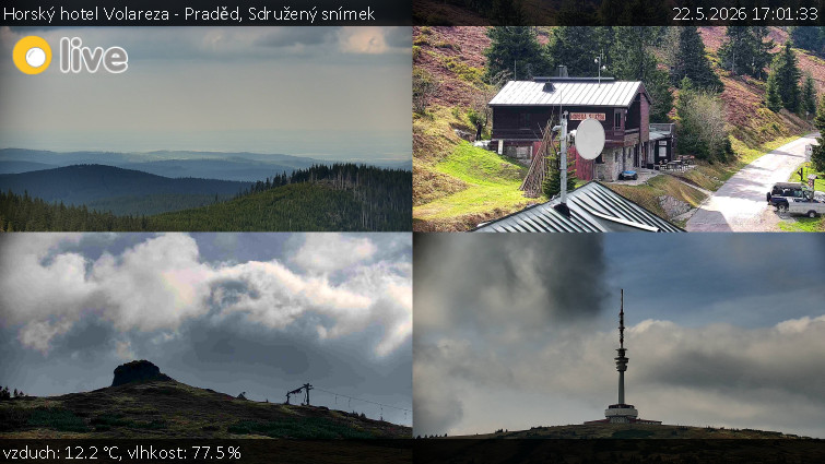Horský hotel Volareza - Praděd - Sdružený snímek - 22.5.2026 v 17:01