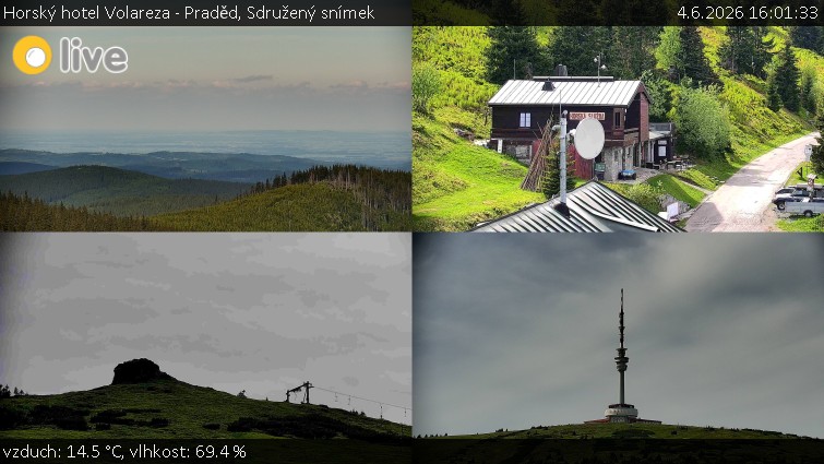 Horský hotel Volareza - Praděd - Sdružený snímek - 4.6.2026 v 16:01