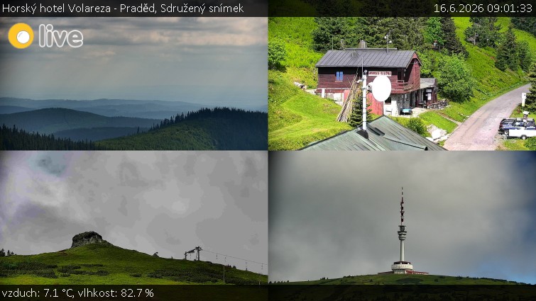 Horský hotel Volareza - Praděd - Sdružený snímek - 16.6.2026 v 09:01