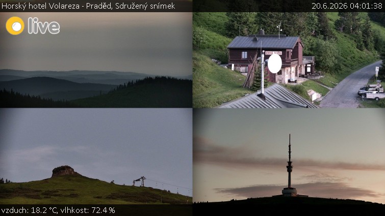 Horský hotel Volareza - Praděd - Sdružený snímek - 20.6.2026 v 04:01