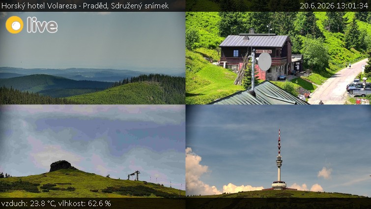 Horský hotel Volareza - Praděd - Sdružený snímek - 20.6.2026 v 13:01