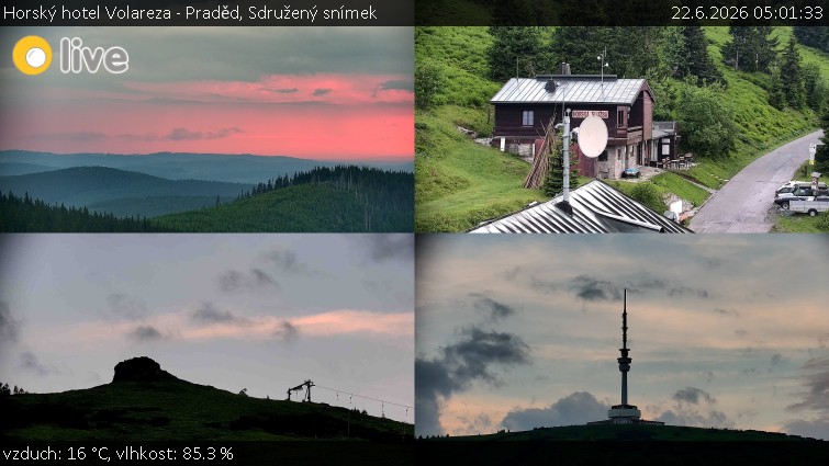 Horský hotel Volareza - Praděd - Sdružený snímek - 22.6.2026 v 05:01