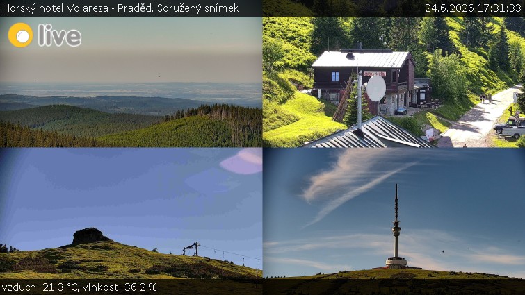 Górski hotel Volareza - Pradziad - Obraz kompozytowy - 24.6.2026 v 17:31