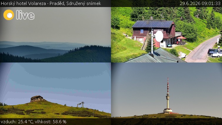 Horský hotel Volareza - Praděd - Sdružený snímek - 29.6.2026 v 09:01