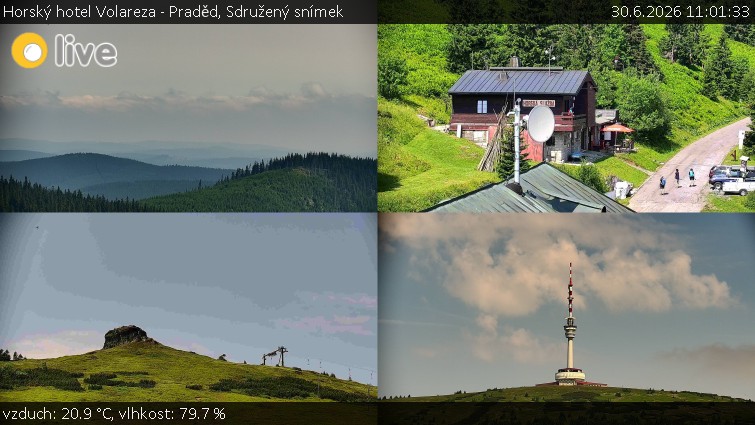 Horský hotel Volareza - Praděd - Sdružený snímek - 30.6.2026 v 11:01