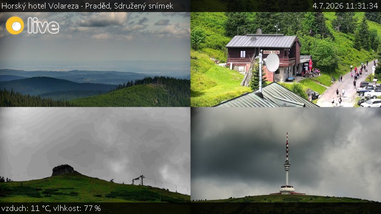 Horský hotel Volareza - Praděd - Sdružený snímek - 4.7.2026 v 11:31