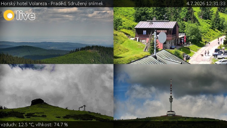 Horský hotel Volareza - Praděd - Sdružený snímek - 4.7.2026 v 12:31