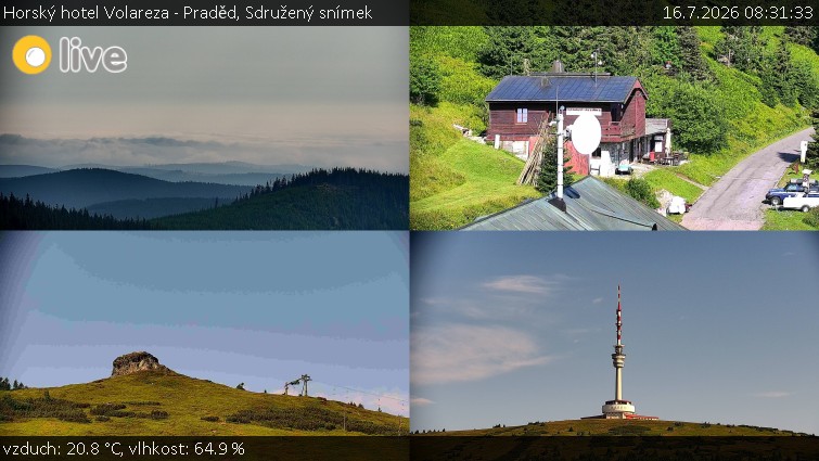 Horský hotel Volareza - Praděd - Sdružený snímek - 16.7.2026 v 08:31