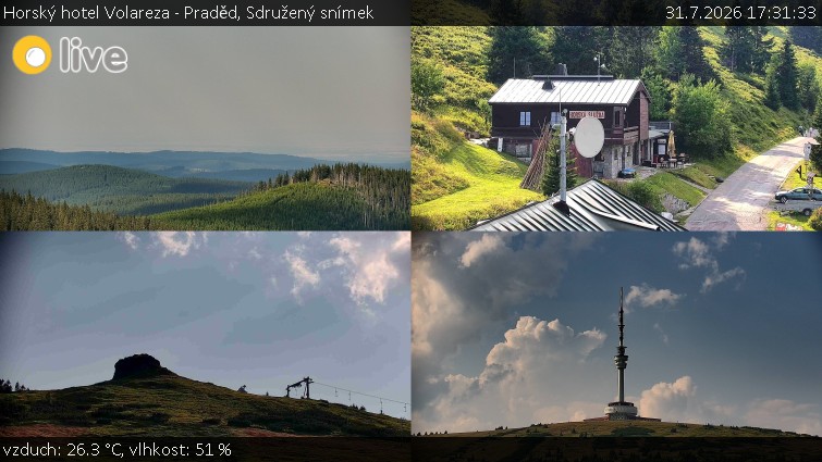 Horský hotel Volareza - Praděd - Sdružený snímek - 31.7.2026 v 17:31