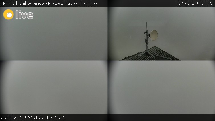 Horský hotel Volareza - Praděd - Sdružený snímek - 2.8.2026 v 07:01