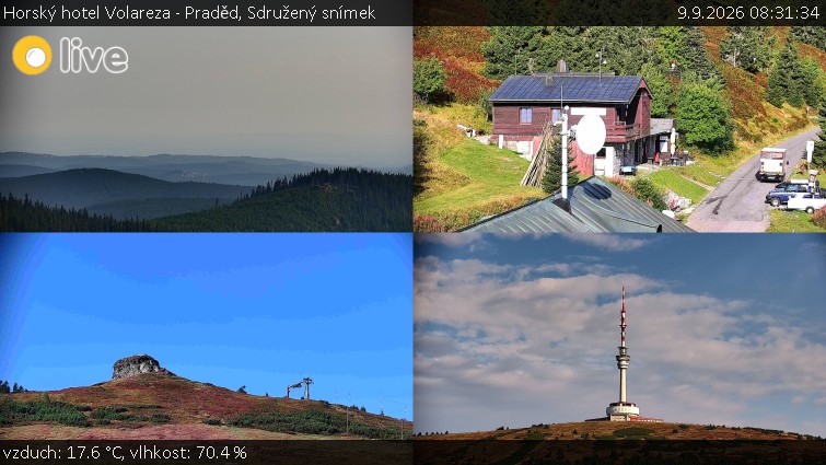 Horský hotel Volareza - Praděd - Sdružený snímek - 9.9.2026 v 08:31