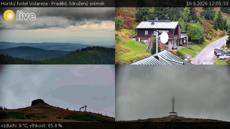 Horský hotel Volareza - Praděd - Sdružený snímek - 10.9.2026 v 12:01