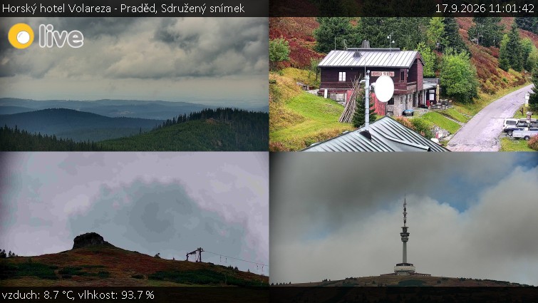 Horský hotel Volareza - Praděd - Sdružený snímek - 17.9.2026 v 11:01