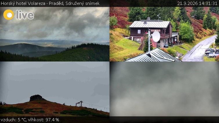 Horský hotel Volareza - Praděd - Sdružený snímek - 21.9.2026 v 14:31